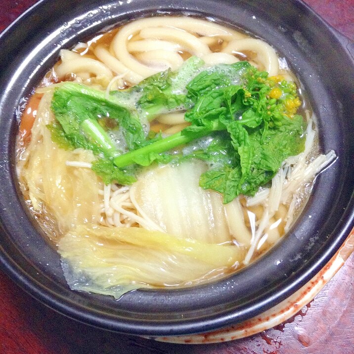 菜の花入り 春の鍋焼きうどん 旬の献立 レシピ 作り方 By とりあえず乾杯 楽天レシピ 菜の花入り 春の鍋焼きうどん 旬の献立 レシピ 作り方 By とりあえず乾杯 楽天レシピ